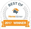 Best of HomeAdvisor 2017 Winner Badge.