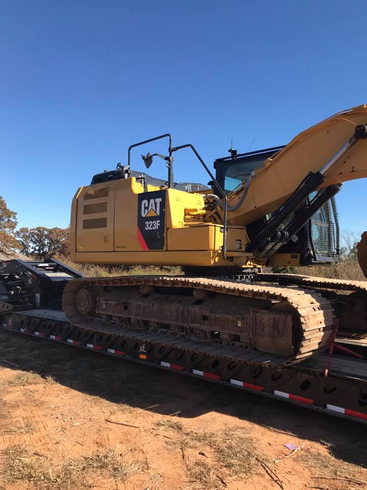 CAT excavator