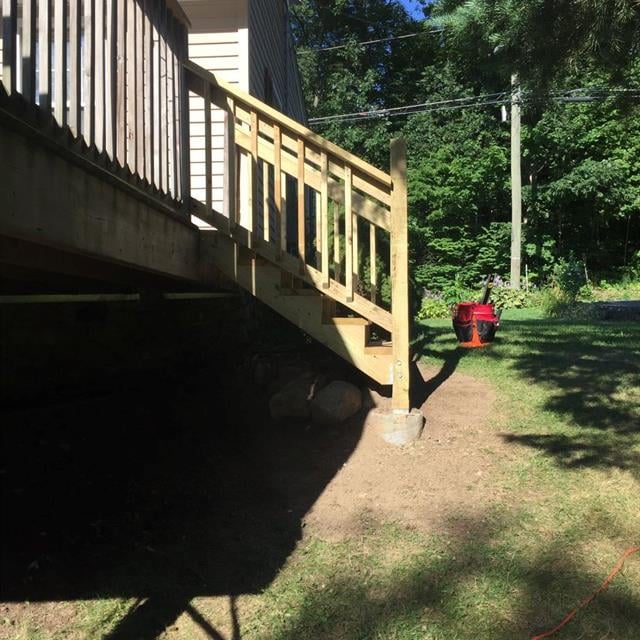 Deck installation