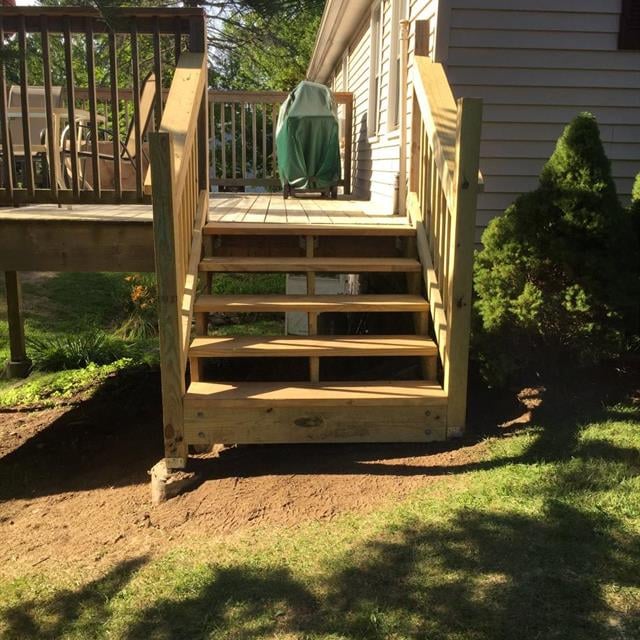 Deck installation