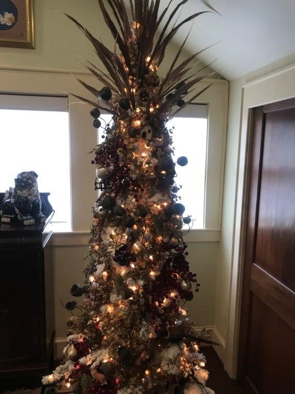 Decorated Christmas tree