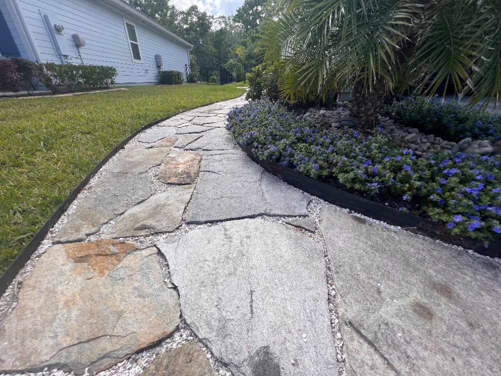 Flagstone, Stepping Stone Complete Installation