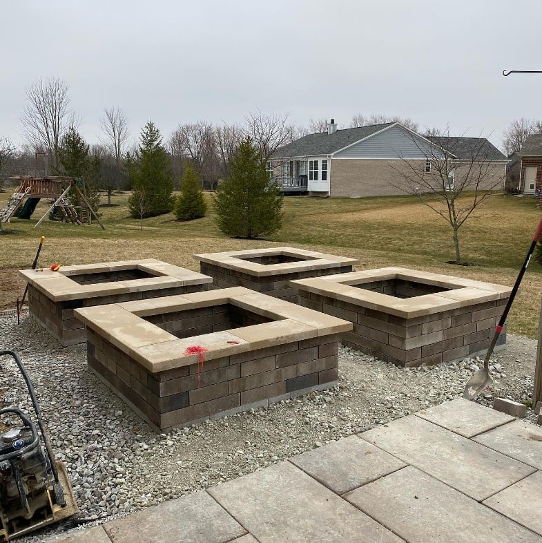 Garden boxes ready for spring