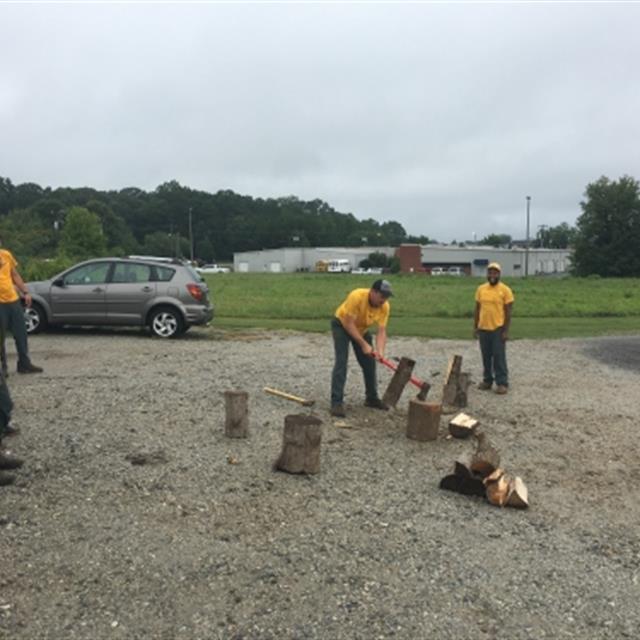 Ground guys working