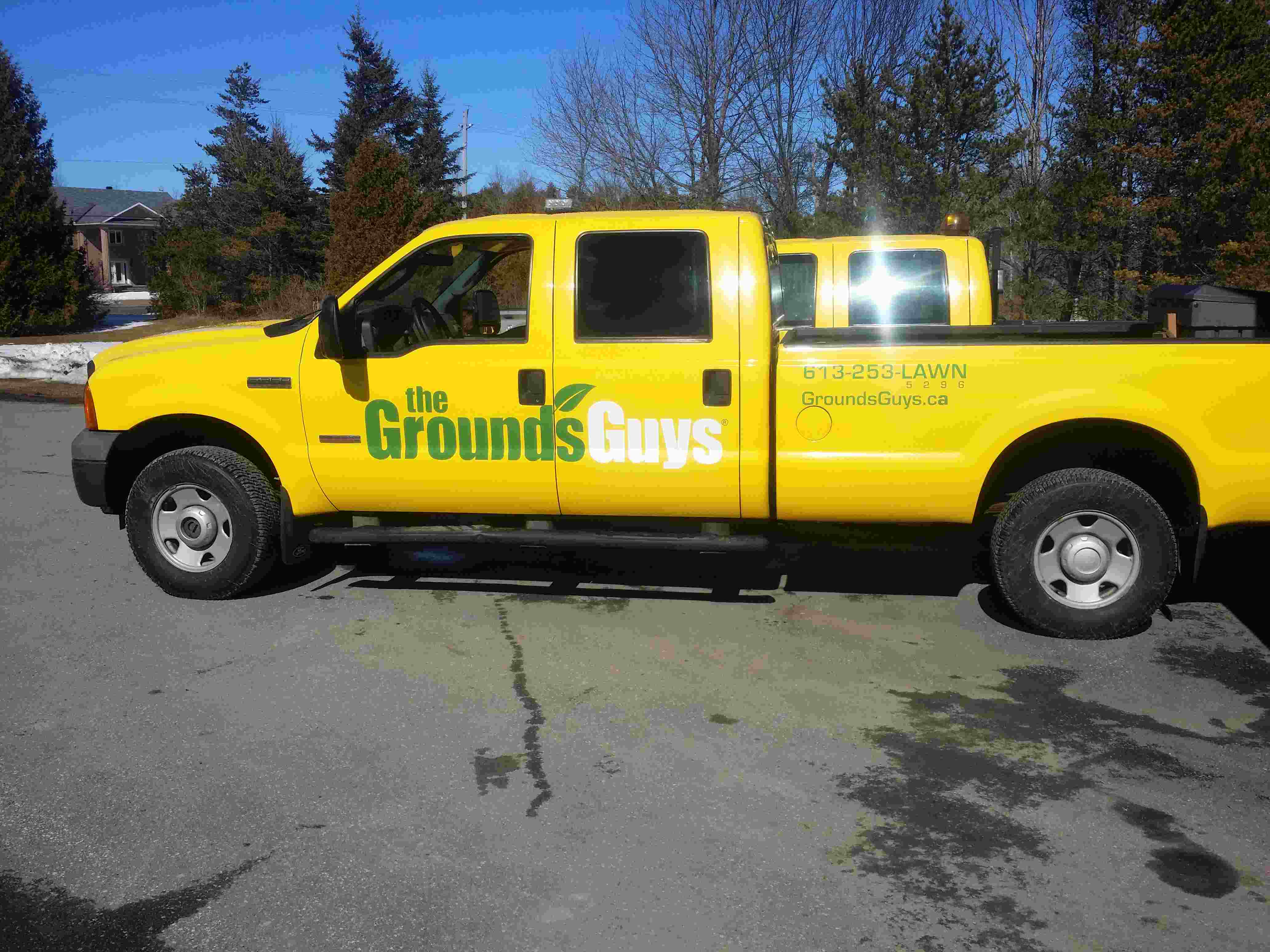 The Grounds Guys Truck