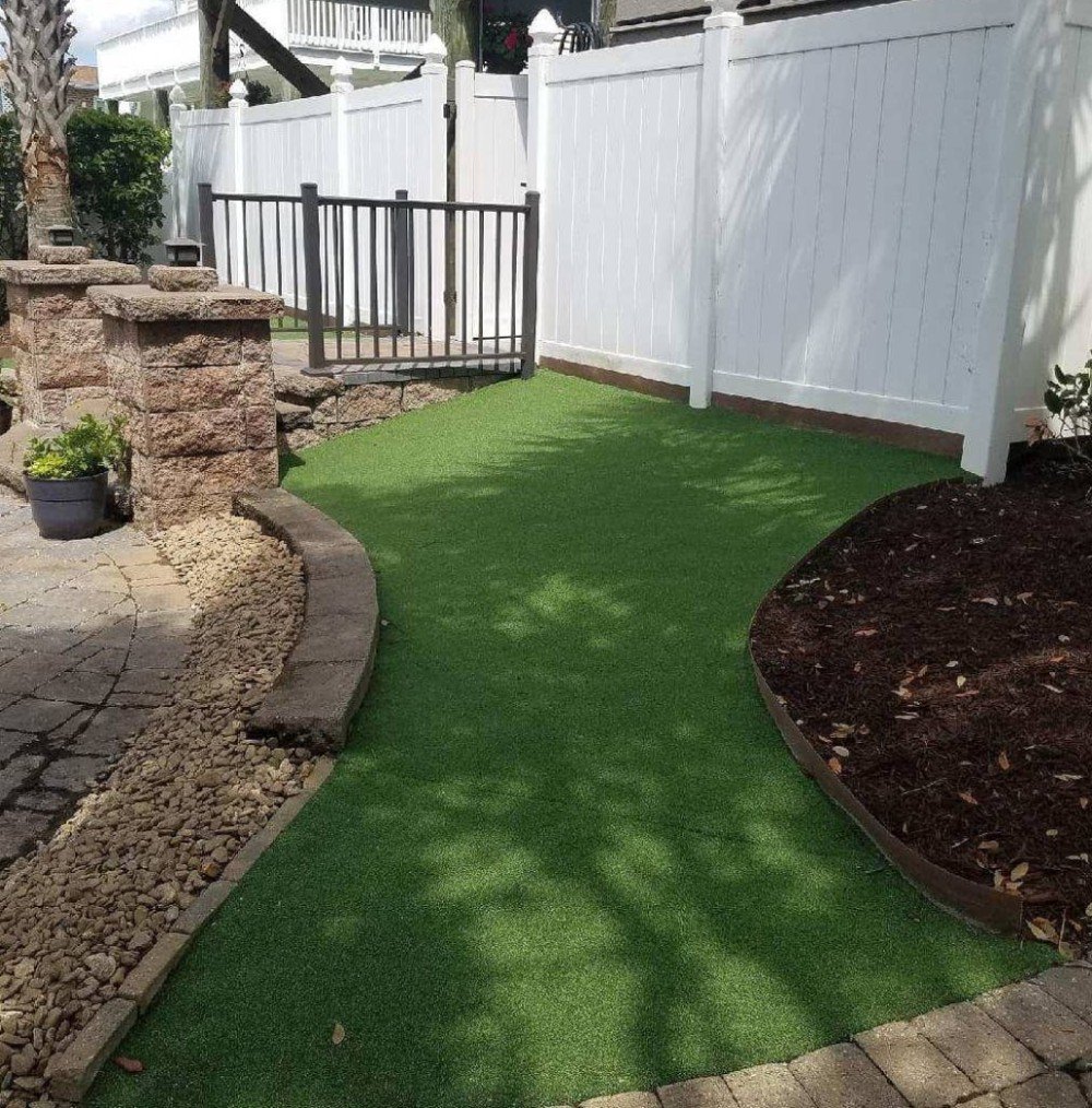 Fun synthetic turf job!