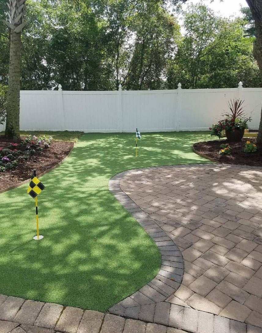 fun turf installation