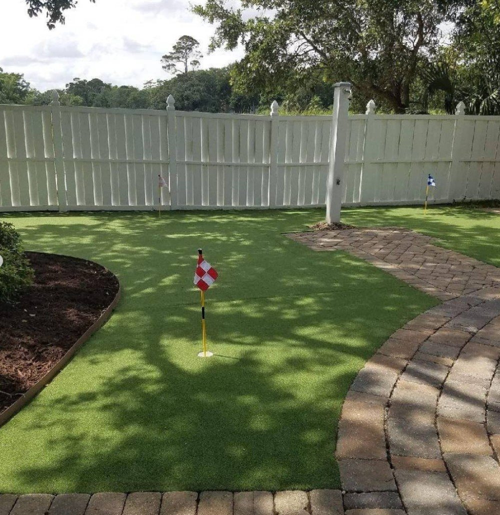 fun turf installation