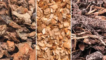 Types of mulch