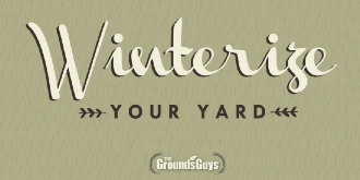 The Grounds Guys banner with text: 